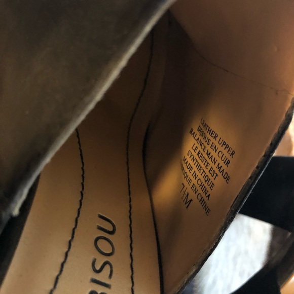 Black leather mules - Picture 4 of 4